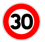 تحديد السرعة 30