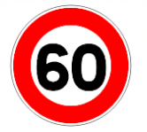 تحديد السرعة 60