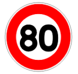 تحديد السرعة 80
