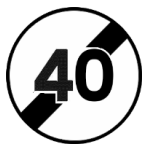 نهاية تحديد السرعة 60
