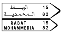 علامات اتجاه تكميلية